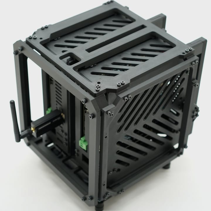 Cube Frame & ITX Enclosure Fusion CAD Files