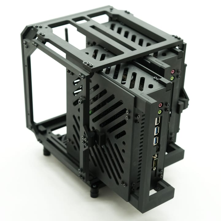 Cube Frame - A Modular, 3D Printed ITX Enclosure & Frame System